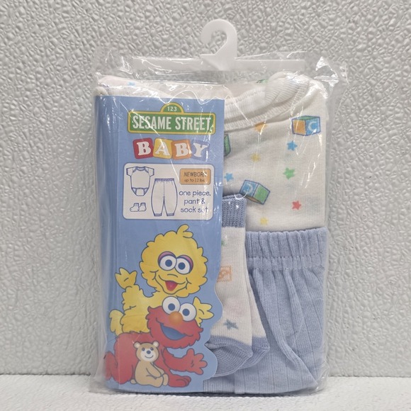 Sesame Street Other - Sesame Street Baby Newborn Outfit Vintage 2000 Kmart